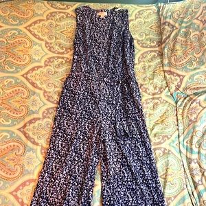 Michael Kors Blue Jumpsuit size 10